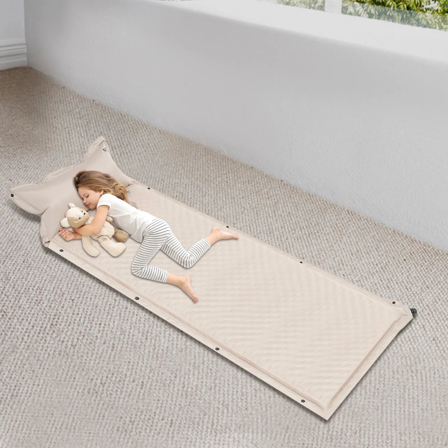 Selbstaufblasbare Schlafmatte Praktisch für Outdoor-Camping Backpacking
