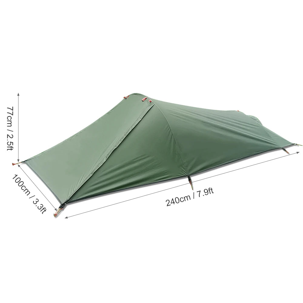Ultraleichtes Campingzelt für eine Person