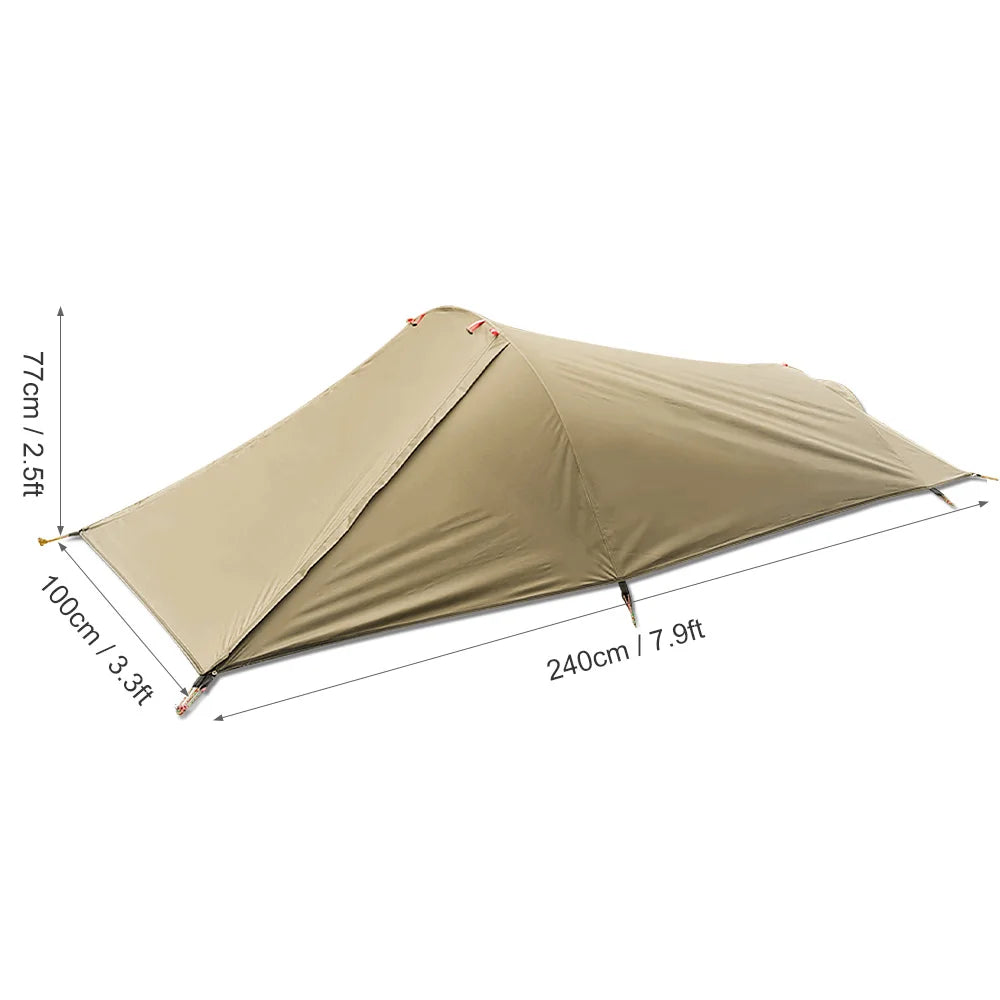 Ultraleichtes Campingzelt für eine Person