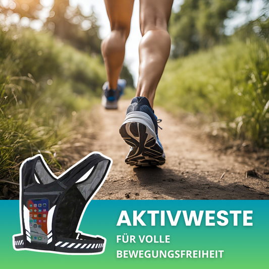 ULTRALEICHTE AKTIVWESTE MIT TASCHEN – Freiheit und Komfort beim Outdoor Training