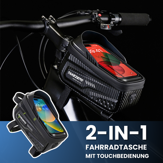 MULTIFUNKTIONALE FAHRRADTASCHE – Dein smarter Begleiter auf jeder Fahrt