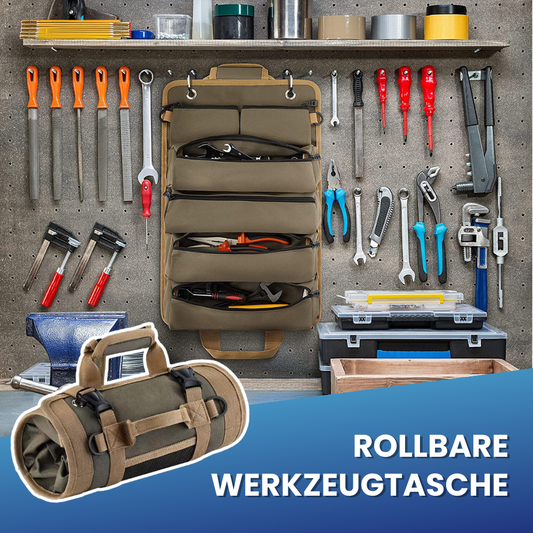 ROLLBARE WERKZEUGTASCHE – Alles dabei, immer griffbereit