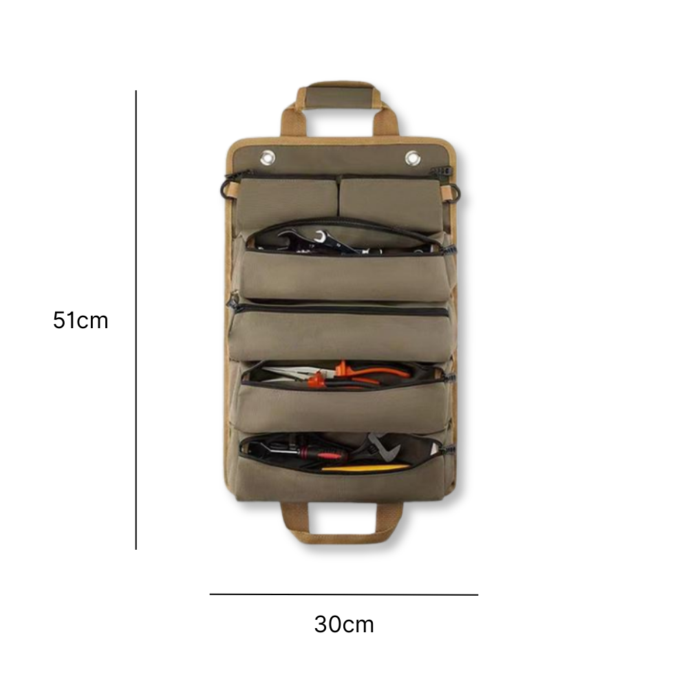 ROLLBARE WERKZEUGTASCHE – Alles dabei, immer griffbereit
