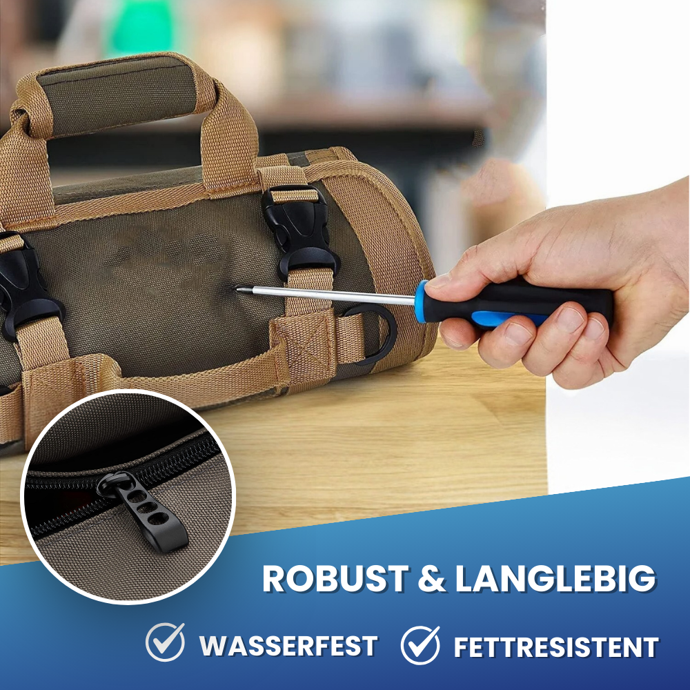 ROLLBARE WERKZEUGTASCHE – Alles dabei, immer griffbereit