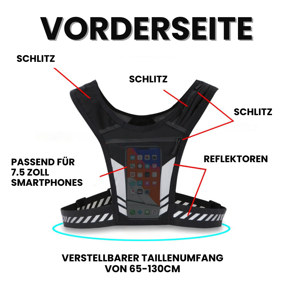 ULTRALEICHTE AKTIVWESTE MIT TASCHEN – Freiheit und Komfort beim Outdoor Training