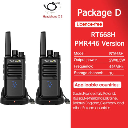 Walkie-Talkie Long Range
