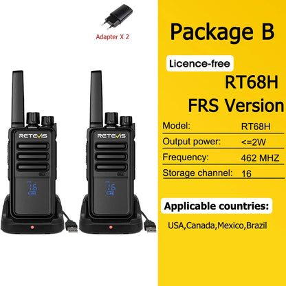 Walkie-Talkie Long Range