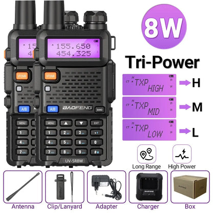 Walkie Talkie Long Range Dual Band
