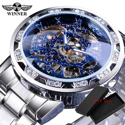 Mechanisch Skelett Royal Design Armbanduhr