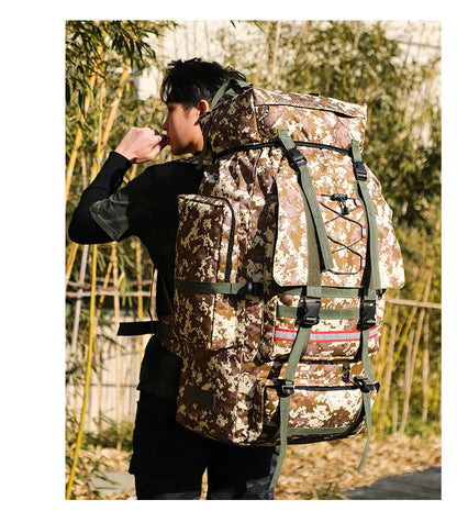 Rucksack Wandern Camping 130 Liter