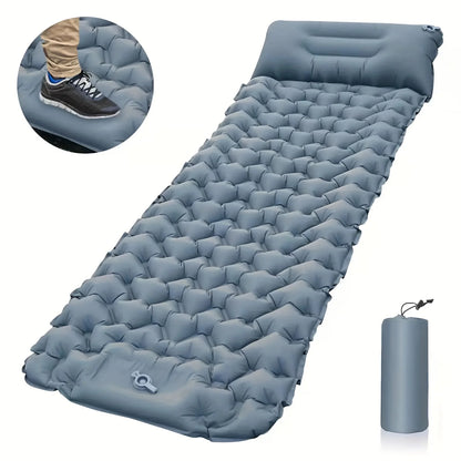 Isomatte Camping Aufblasbare Matratze mit Kissen