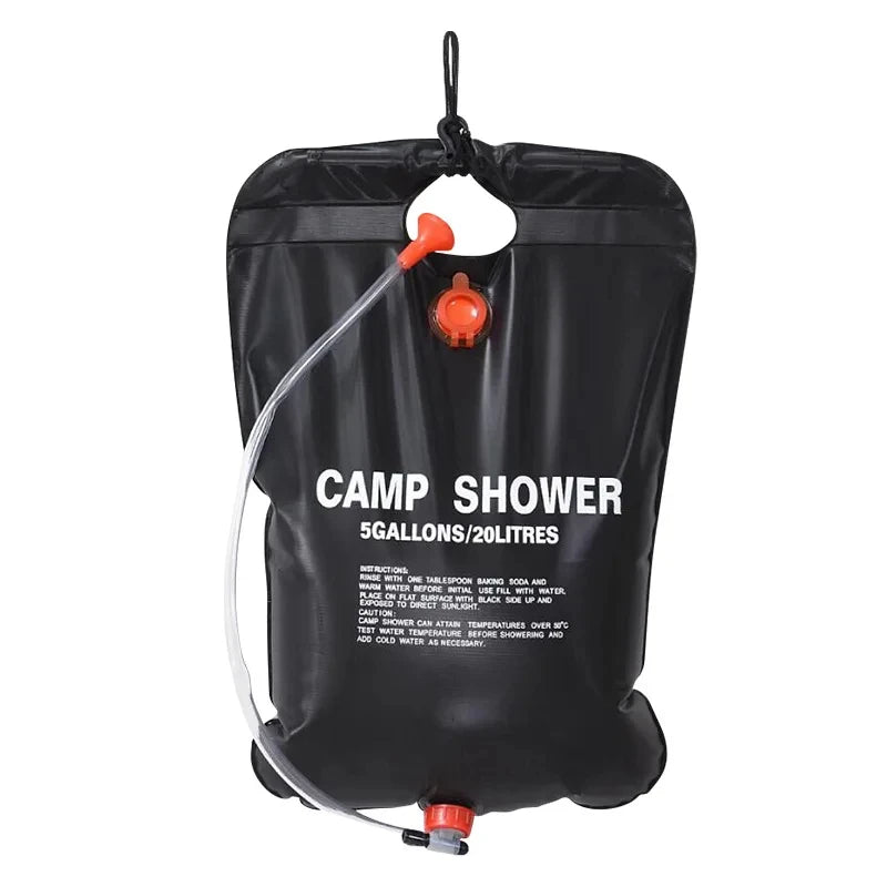 Faltbare Solar-Duschtasche 20/40L