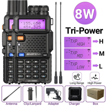 Walkie Talkie Long Range Dual Band