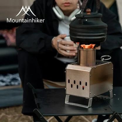 Tragbarer Camping Holzofen deine Wohlige wärme für Unterwegs