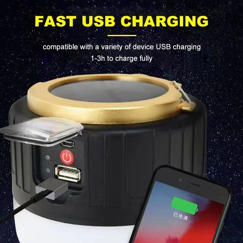 Solar LED Camping Licht