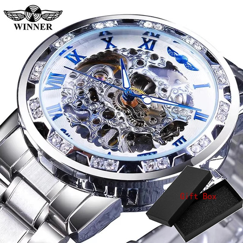 Mechanisch Skelett Royal Design Armbanduhr