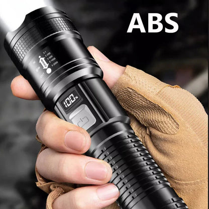 Taschenlampe. 600000 LM  USB Wiederaufladbar für Taghelle Ausleuchtung