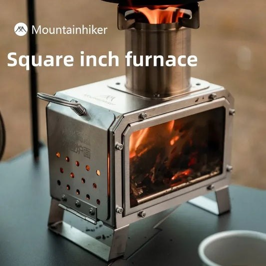 Tragbarer Camping Holzofen deine Wohlige wärme für Unterwegs