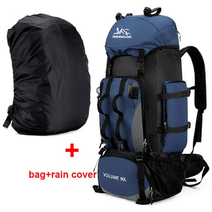 90L Wander-Camping-Rucksack. Robuster Begleiter auf all deinen Trekkingtouren.