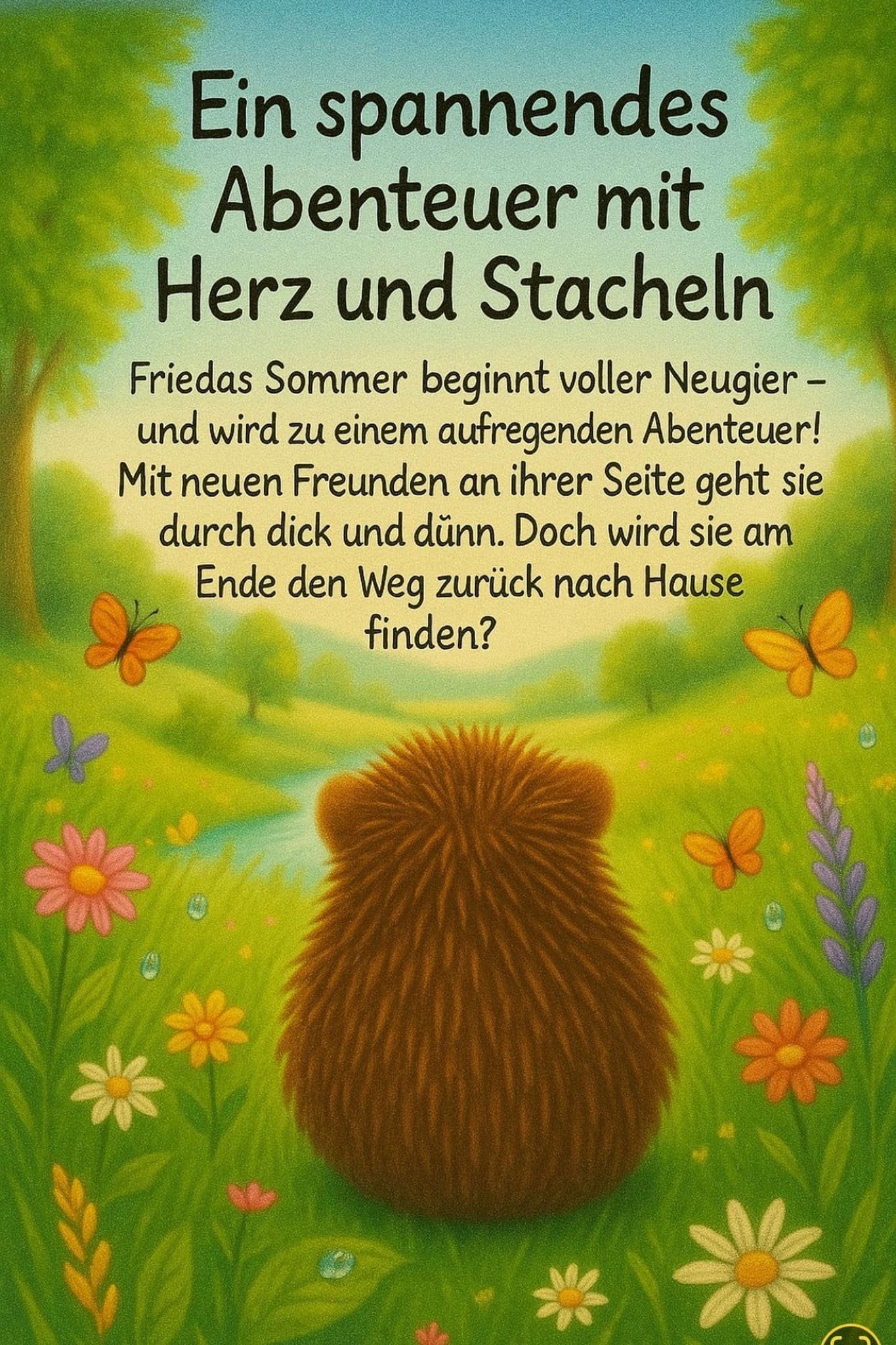 Frieda das kleine Igelmädchen - Kinderbuch mit Herz